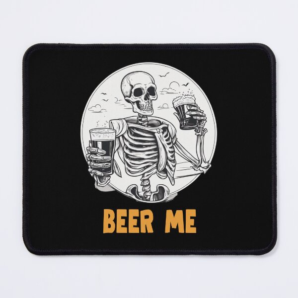 Item preview, Beer Me Skeleton Scary Spooky Drinking Men Party Gift designed and sold by rynnzz.