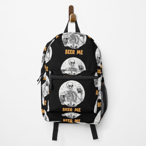 Item preview, Beer Me Skeleton Scary Spooky Drinking Men Party Gift designed and sold by rynnzz.