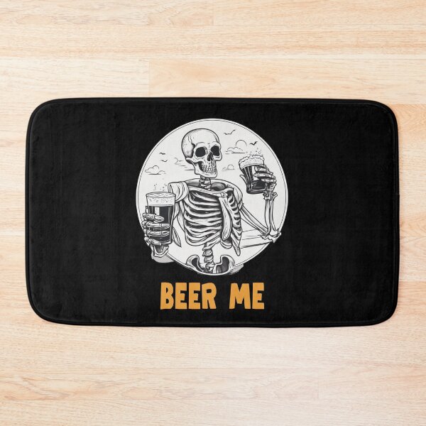Item preview, Beer Me Skeleton Scary Spooky Drinking Men Party Gift designed and sold by rynnzz.