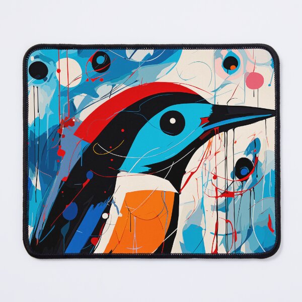 Item preview, Abstract 3 - Bluehead Woodpecker designed and sold by SteadyRolling.