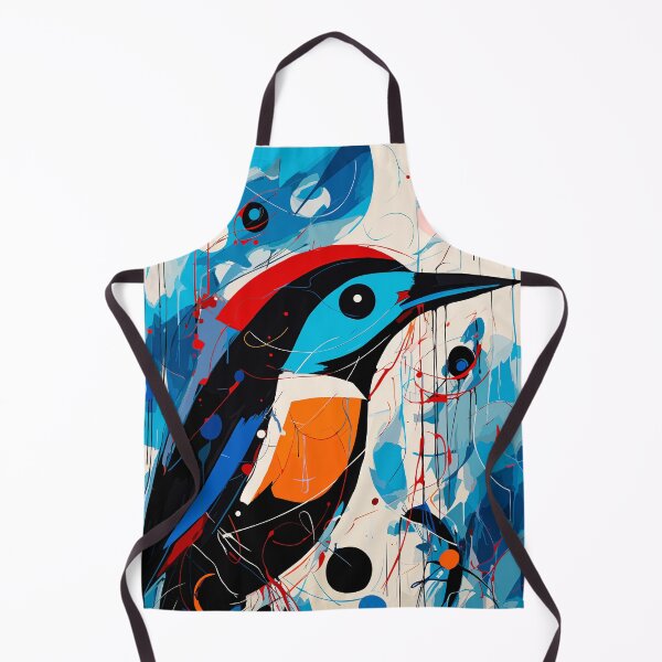 Item preview, Abstract 3 - Bluehead Woodpecker designed and sold by SteadyRolling.