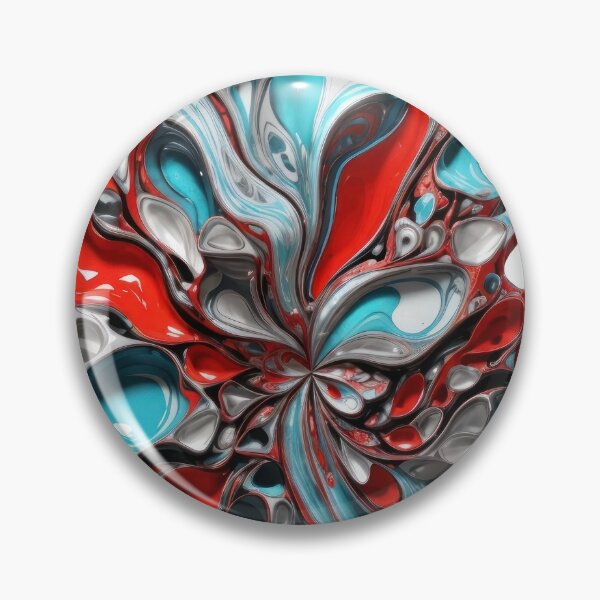 Item preview, Red and Blue Acrylic  designed and sold by tankuss.