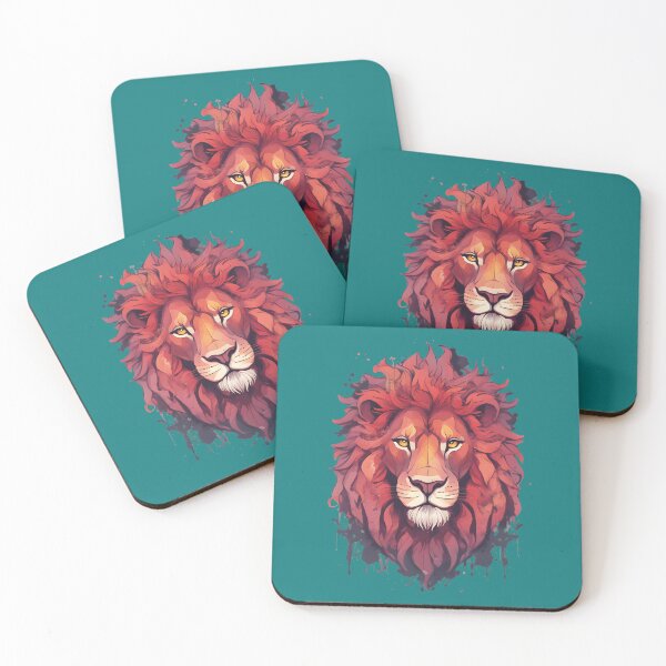 Item preview, fire lion designed and sold by SketchysDESIGNS.