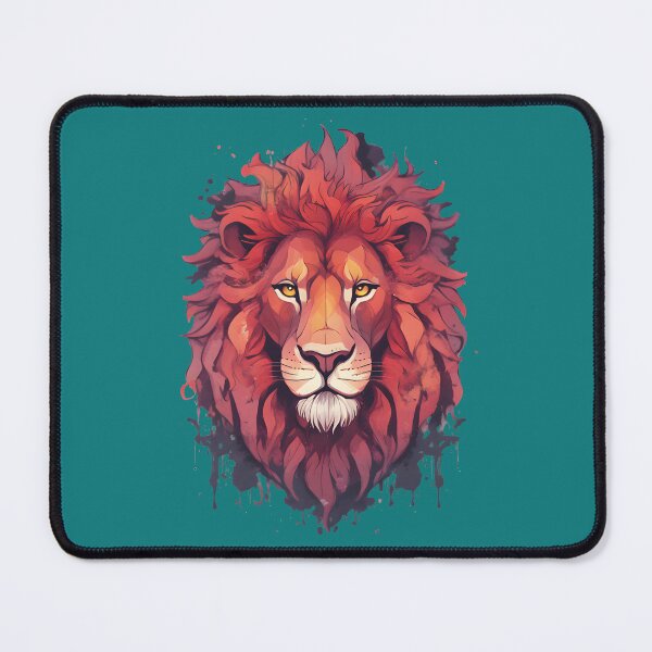 Item preview, fire lion designed and sold by SketchysDESIGNS.