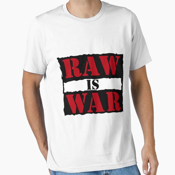 Item preview, RAW IS WAR designed and sold by MangaCortaTees.