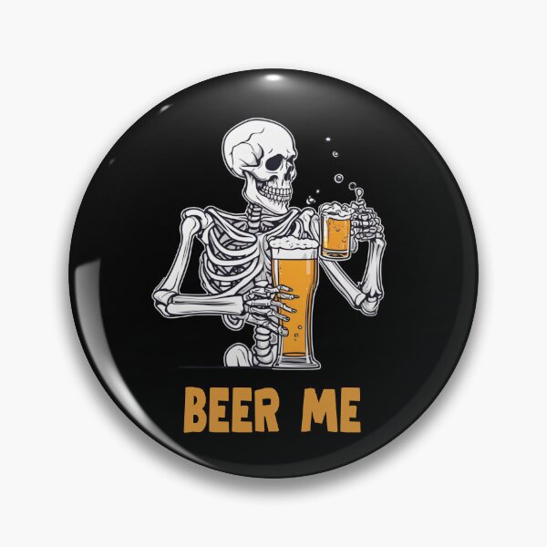Artikelvorschau, Beer Me Skeleton Scary Spooky Drinking Men Party Geschenk entworfen und verkauft von rynnzz.