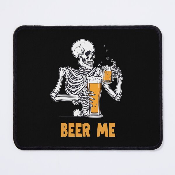 Item preview, Beer Me Skeleton Scary Spooky Drinking Men Party Gift designed and sold by rynnzz.