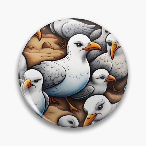 Item preview, Seagulls Gathering  designed and sold by purplesensation.