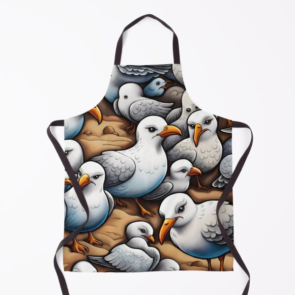 Item preview, Seagulls Gathering designed and sold by purplesensation.
