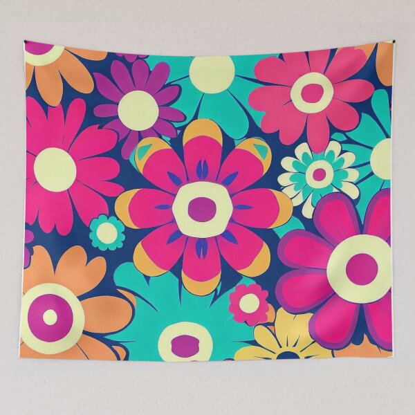 Item preview, Indie Bloom: Whimsical Floral Indie Pattern 2 designed and sold by The Digital Compass.