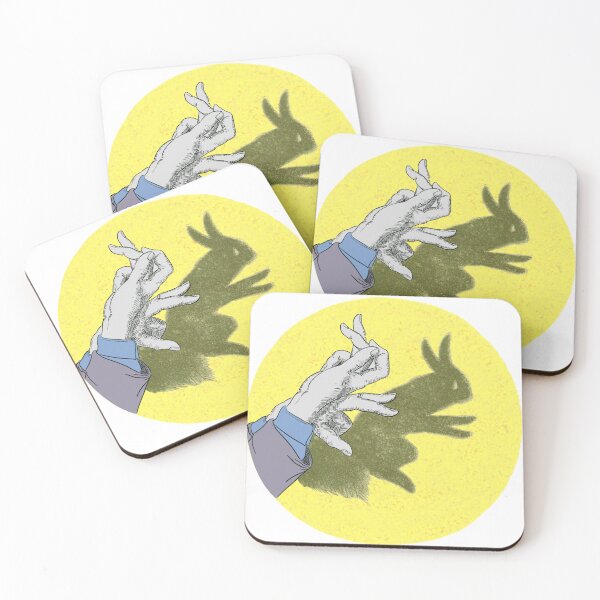 Item preview, Hand Shadow of Rabbit designed and sold by seaplain.