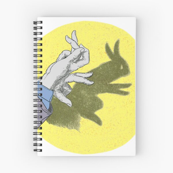 Item preview, Hand Shadow of Rabbit designed and sold by seaplain.