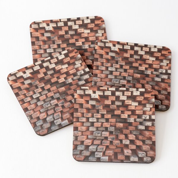 Item preview, Abstraction bricks wall pattern designed and sold by SmileshareShop.