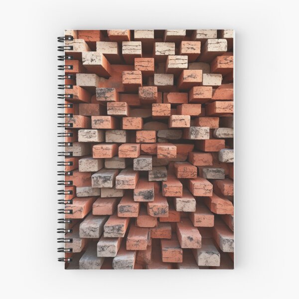 Item preview, Abstraction bricks wall pattern designed and sold by SmileshareShop.