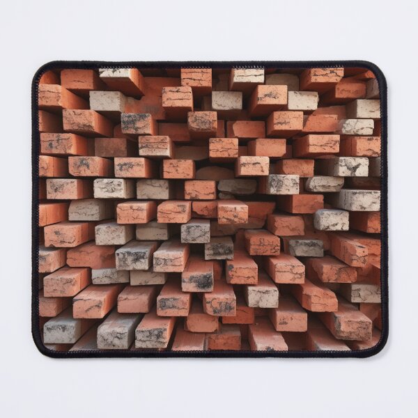 Item preview, Abstraction bricks wall pattern designed and sold by SmileshareShop.