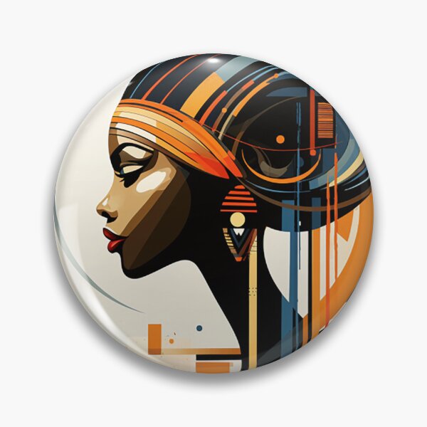 Item preview, African Women in Orange 1 designed and sold by Inkaput.
