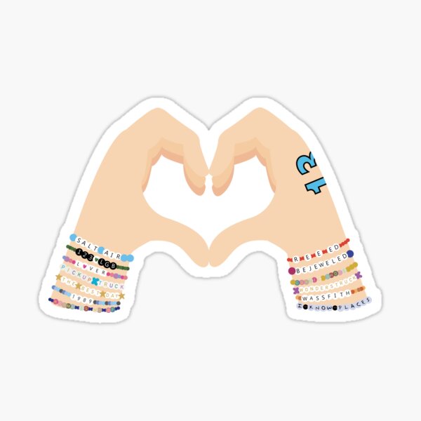 Make the Friendship Bracelets (Version 7) Sticker