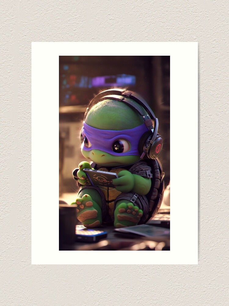 Donatello TMNT Art Board Print for Sale by ettawilliam