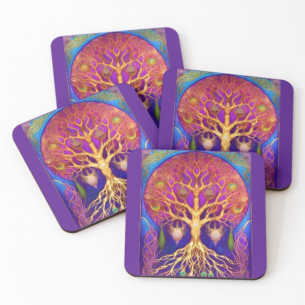 Item preview, Art Nouveau Tree of Life designed and sold by DesignsBuyGem.