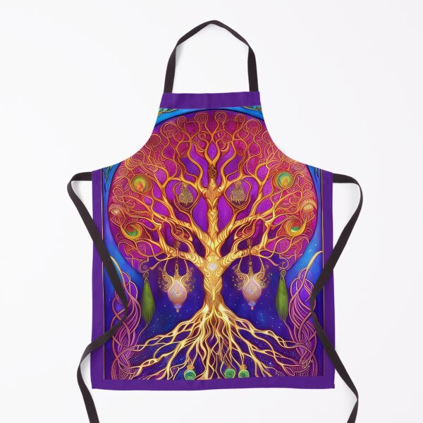 Aperçu de l'œuvre Arbre de Vie Art Nouveau créée et vendue par DesignsBuyGem.