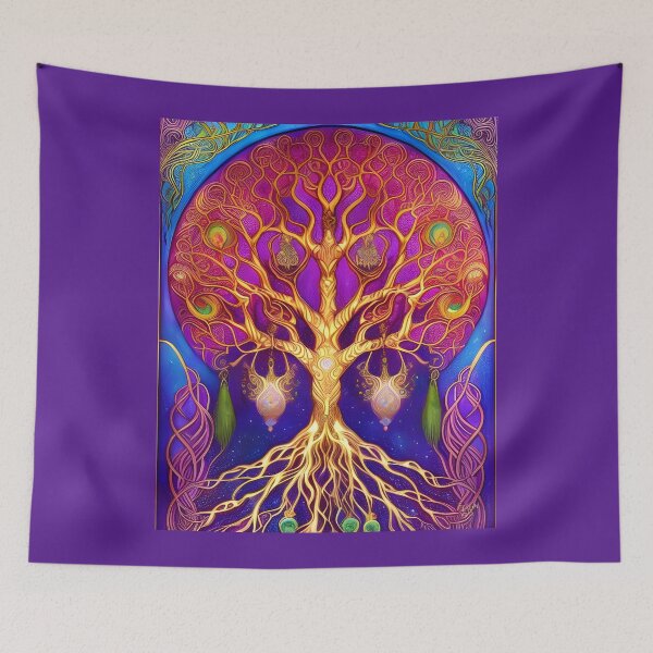 Item preview, Art Nouveau Tree of Life designed and sold by DesignsBuyGem.