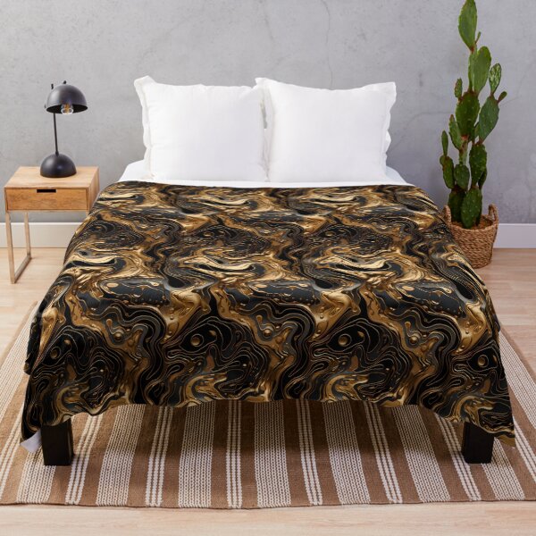 Item preview, Molten Gold and Metallic Depths designed and sold by TriarArt.