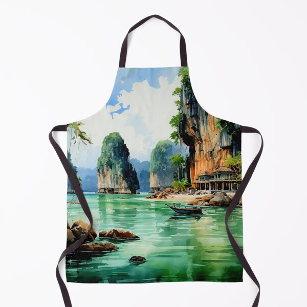 Item preview, A Watercolor Design of Phuket - Thailand designed and sold by Sketch-Shack.