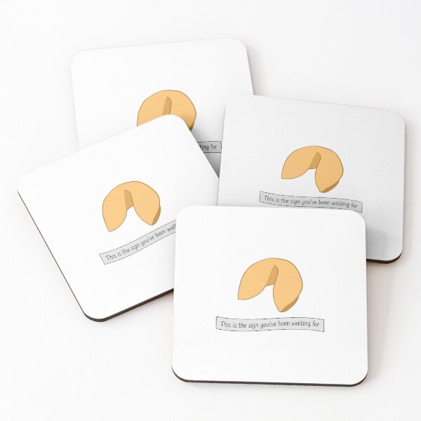 Item preview, "This is the sign you've been waiting for" Fortune Cookie designed and sold by wonderxwander.