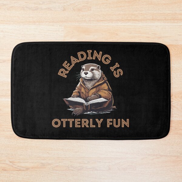 Item preview, Reading Is Otterly Fun Otter Book Lover Librarian Bookworm designed and sold by rynnzz.