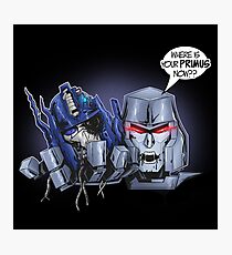TF - Megatron Photographic Print