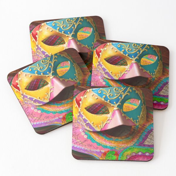 Item preview, Colorful Mask And Poetry Guitar designed and sold by Garry Gay.