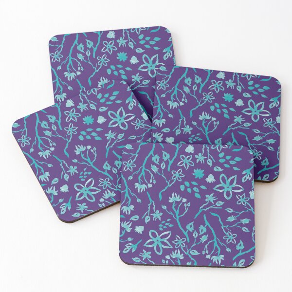 Item preview, Blue and Deep Purple Magnolia designed and sold by Jay Dee Dearness.