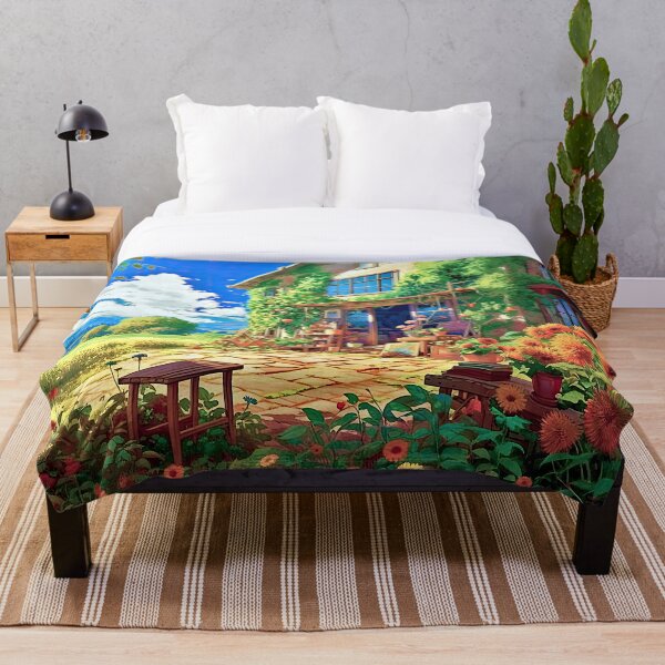 Item preview, Vacations in a coutryside house with sunflowers designed and sold by iguananick.