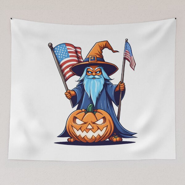 Item preview, Halloween Wizard designed and sold by magicalofart.