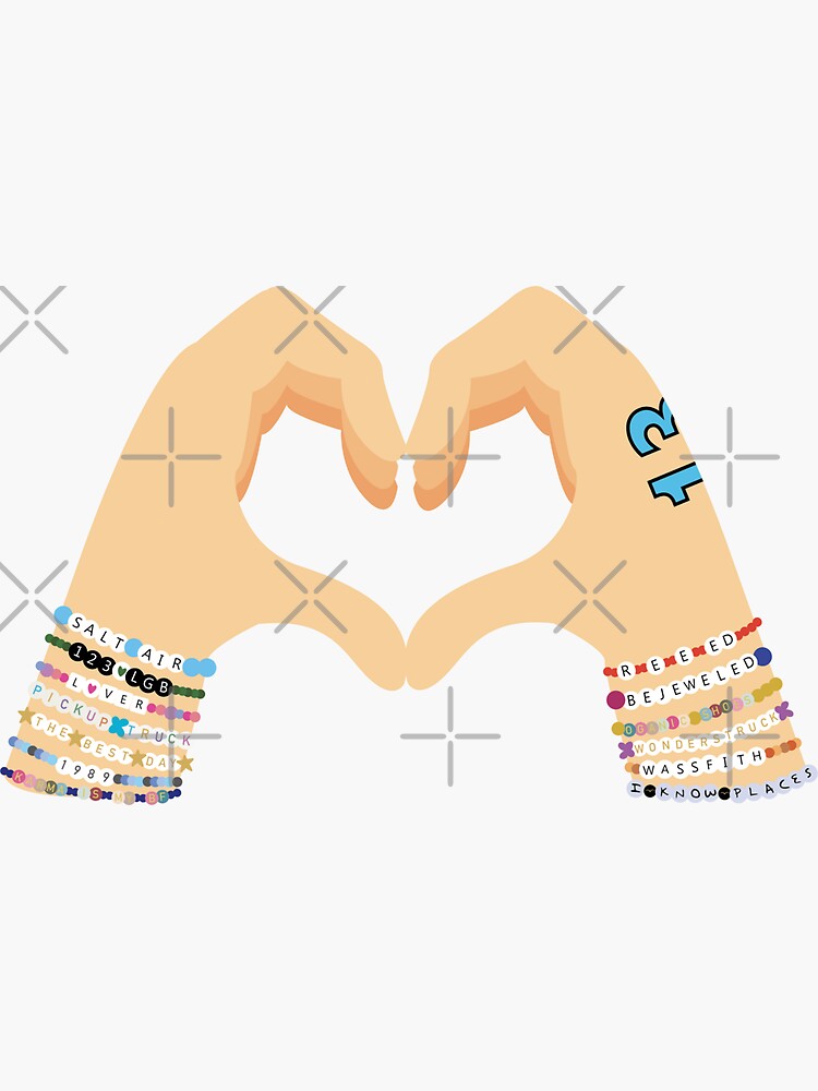 Swifty (Taylor Swift) Friendship Bracelet | Sticker