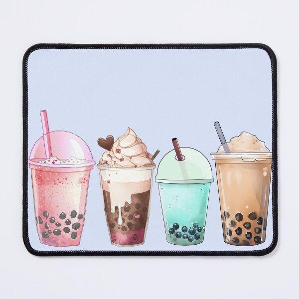 Item preview, Four Boba Sitting: Tales of Friendship and Sips designed and sold by QuadMacDesigns.