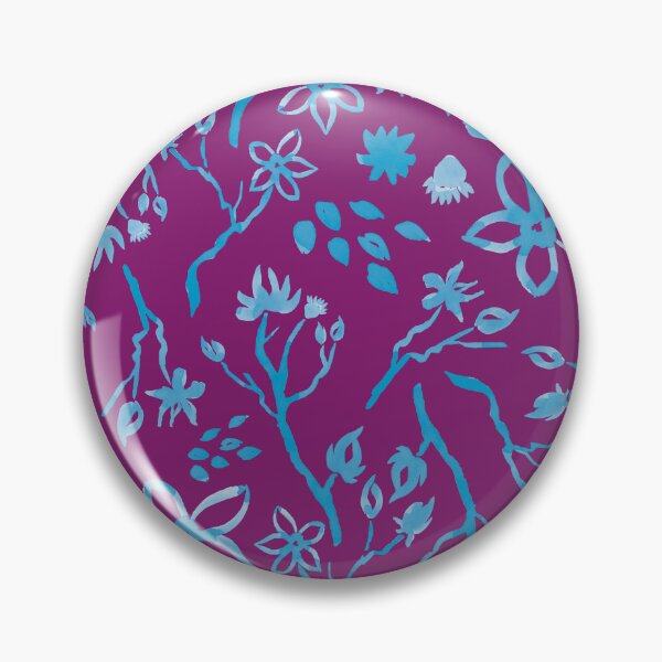 Item preview, Mid Blue and Purple Magnolia designed and sold by Jay Dee Dearness.