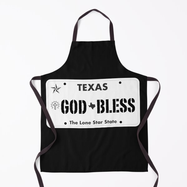 Item preview, God Bless Texas Vanity Plate designed and sold by ecresale.
