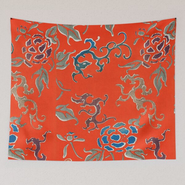 Item preview, Japanese flower Pattern from the original edition of "Shin Bijutsukai." designed and sold by paulo silveira.