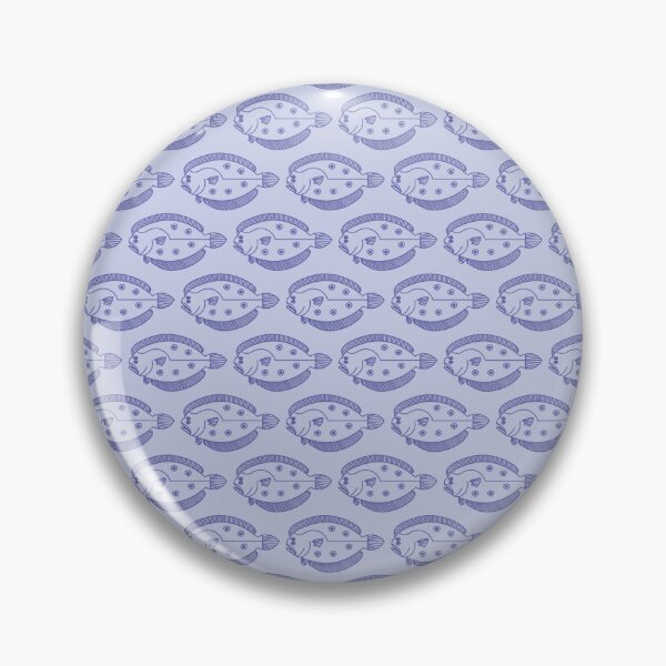 Item preview, Fun Flounder Fish School in Very Peri Purple on Light Purple designed and sold by fruttidimare.