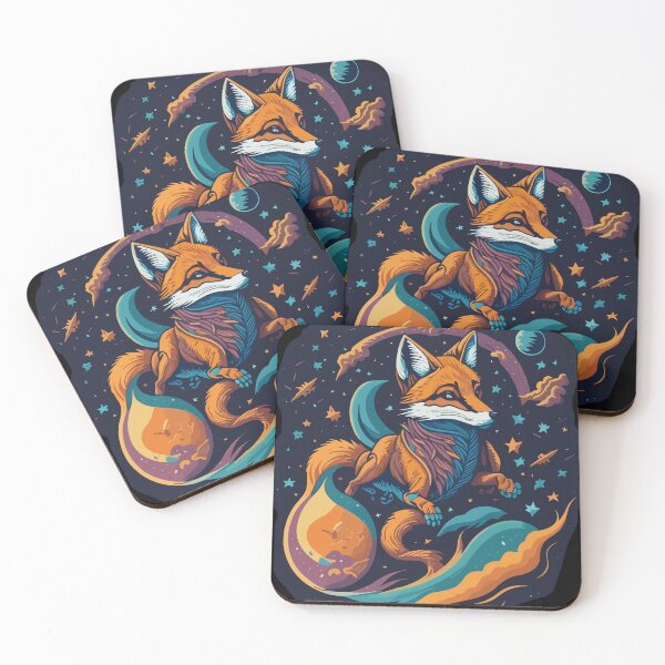 Item preview, Galactic Fox - Space Collection designed and sold by OdranaDesign.