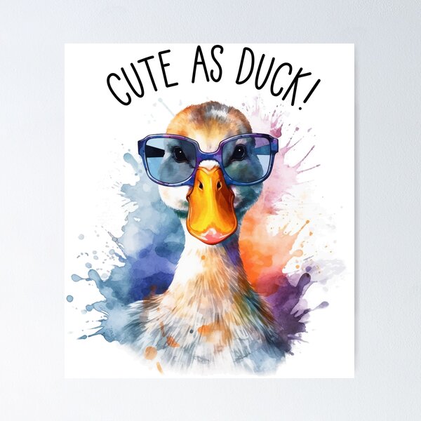 Item preview, Cute as duck designed and sold by Anto2030.
