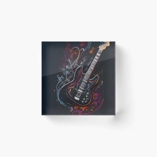 Item preview, Guitar black designed and sold by Printables1970.
