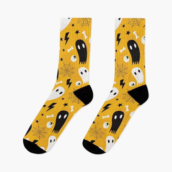 Item preview, Halloween Yellow Pattern designed and sold by Krapka.