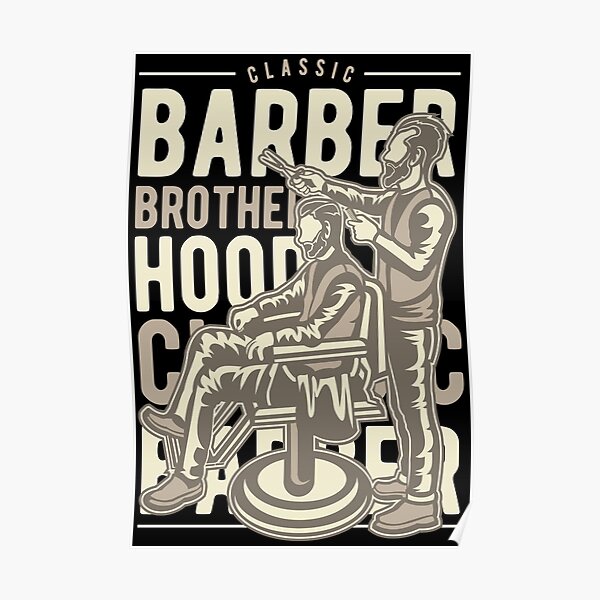 Herrenfriseur Poster
