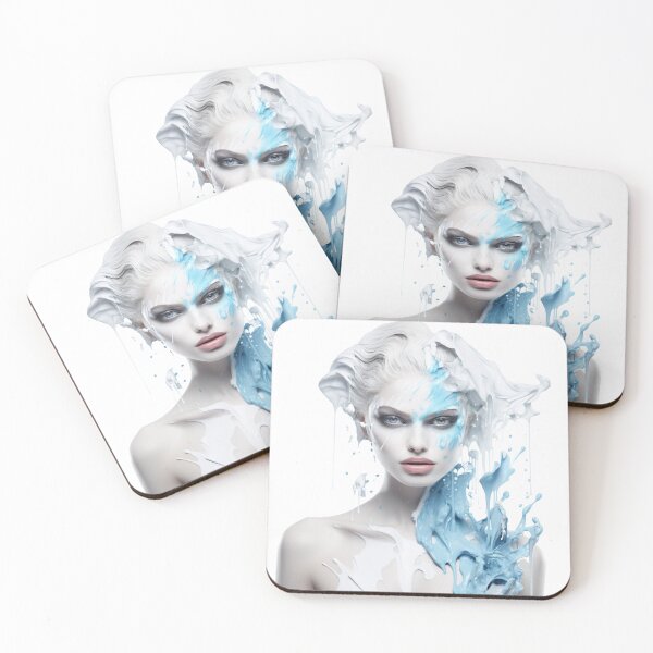 Item preview, Portrait Of A Cool Girl With Face Paint designed and sold by Bibby22.