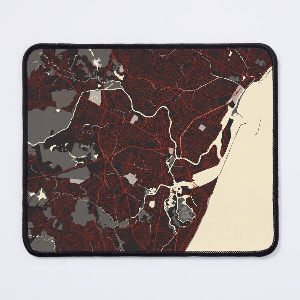 Item preview, Recife City Map of Brazil - Vector designed and sold by deMAP.