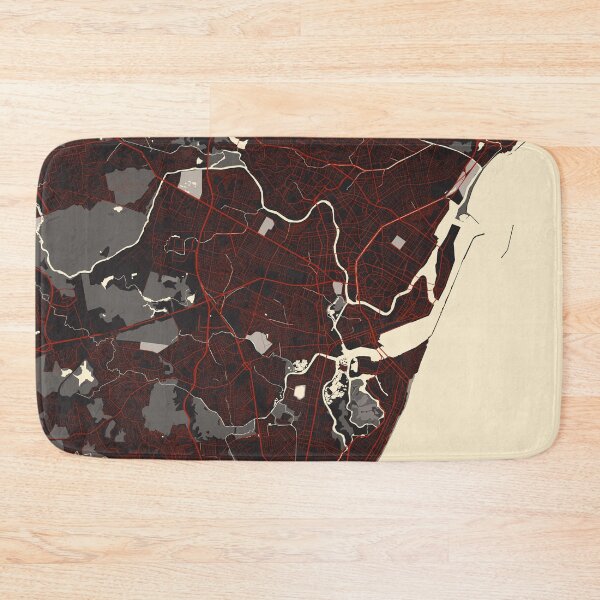 Item preview, Recife City Map of Brazil - Vector designed and sold by deMAP.