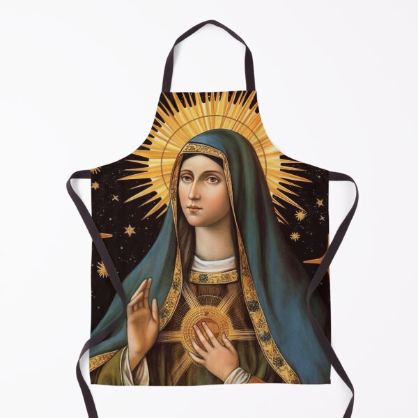 Item preview, Saint Clare designed and sold by SanctifiedSouls.