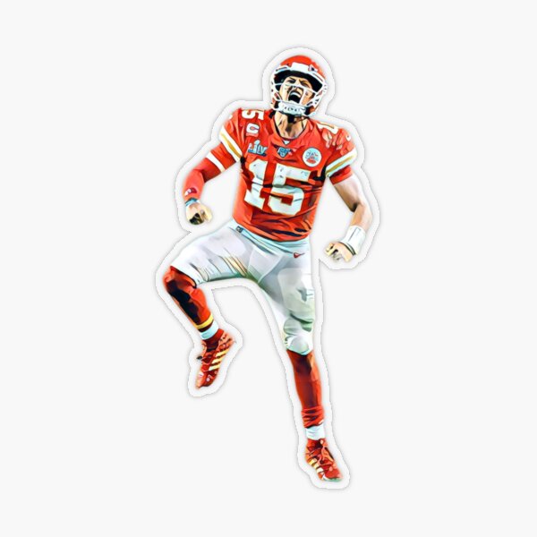 Patrick Mahomes 15 Chiefs  Sticker by fezztee